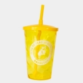 COPO ACRILICO EUPHORIA PINK 450ML (VARIADOS) - AMARELO