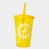 COPO ACRILICO EUPHORIA PINK 450ML (VARIADOS) - AMARELO