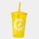 COPO ACRILICO EUPHORIA PINK 450ML (VARIADOS) - AMARELO