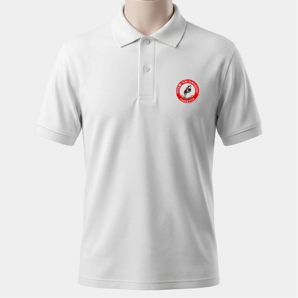POLO MASCULINA BRANCA