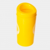 PORTA GARRAFA AMARELA 600ML