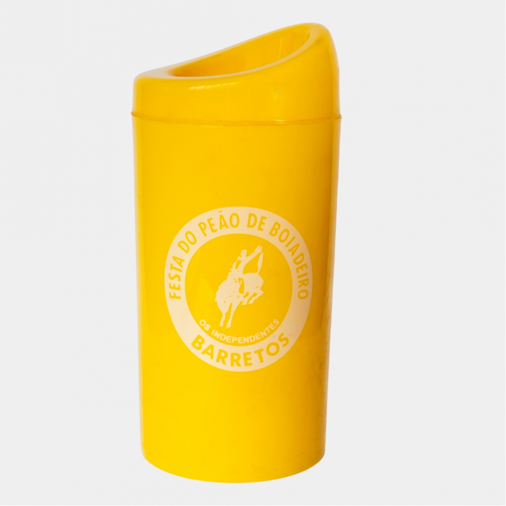 PORTA GARRAFA AMARELA 600ML